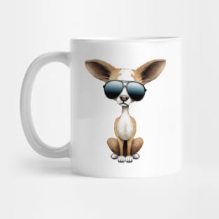 Cute Chihuahua Puppy Wearing Sunglasses Mug